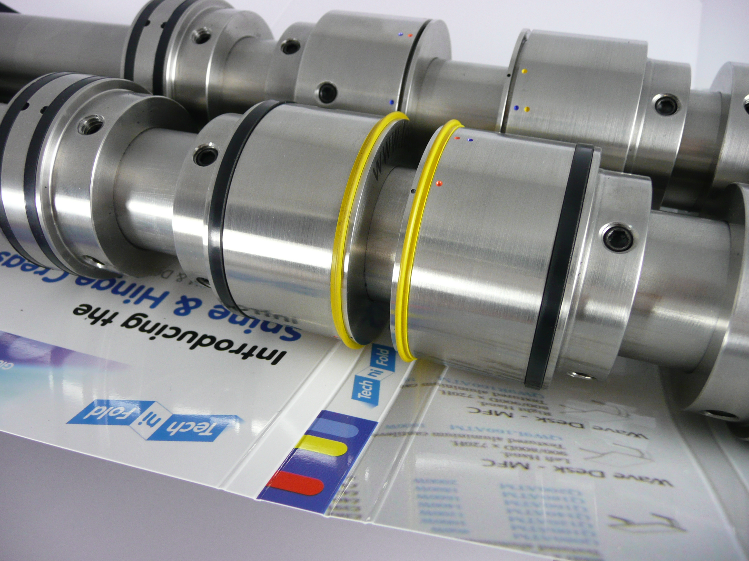 Spine & Hinge Creaser installed on machine